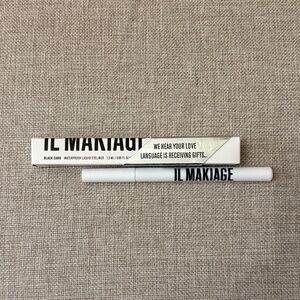 Il Makiage Waterproof Liquid Eyeliner Black Card 1.5 ml/0.05 fl oz